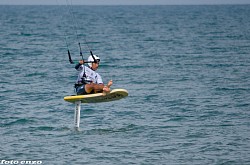 Kite foil con Gigi Dibari